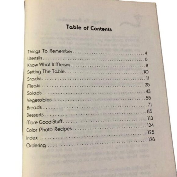 Fun in The Kitchen A Childrens Cookbook Paperback Used - Picture 9 of 11